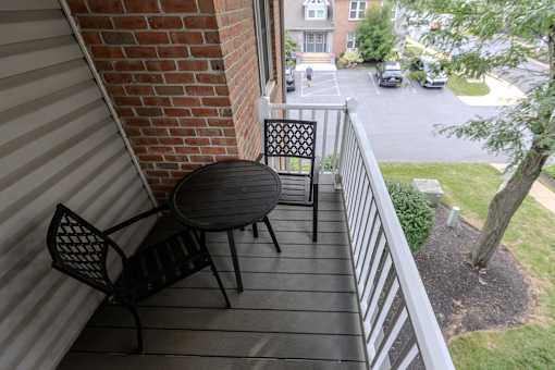 Balcony And Patio at Meadows Apartments, Emmaus, PA