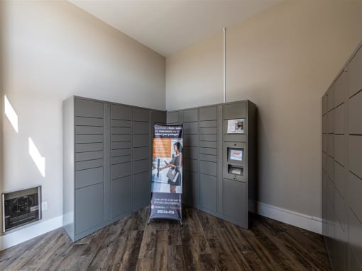 Package Locker at One Deerfield Apartments, Ohio, 45040