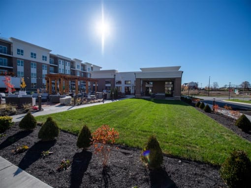Gaming Lawn at One Deerfield Apartments, Mason, 45040