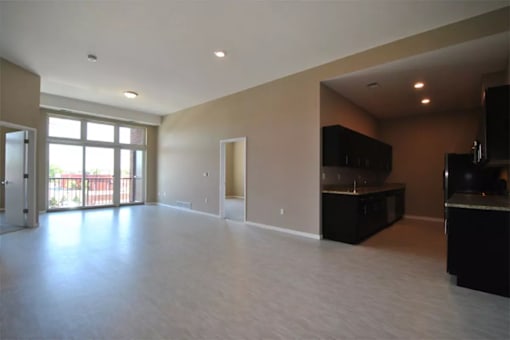 Living room at Living room at Southfield MI Apartments | 42 West Apartments in Southfield Michigan