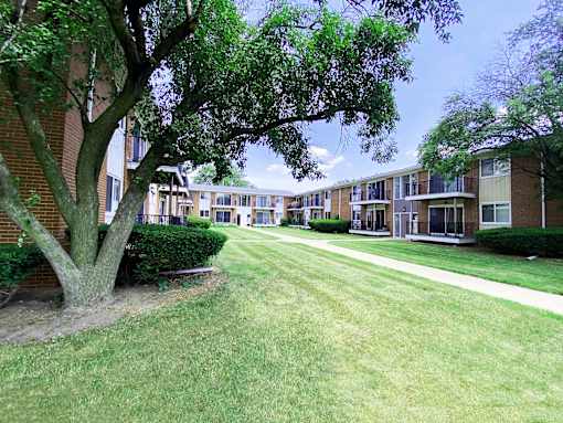 Exterior at Ambassador Apartments in Lansing, MI