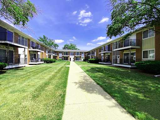 Exterior at Ambassador Apartments in Lansing, MI