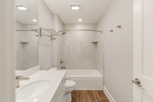 Bathroom in apartments in Traverse City | Bayview of Traverse City