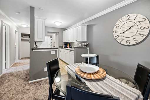Spacious Kitchen at Berrytree Apartments in East Lansing Mi | Near Michigan State University