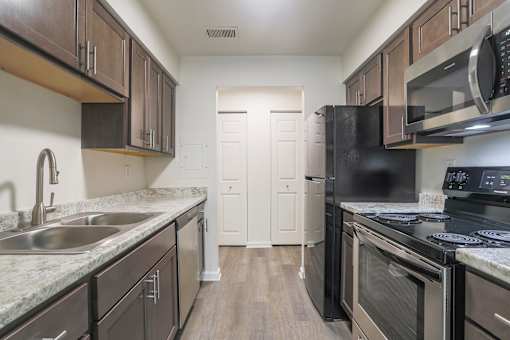 Kitchen in Muskegon Apartments | Lake Forest Apartments in Muskegon, MI