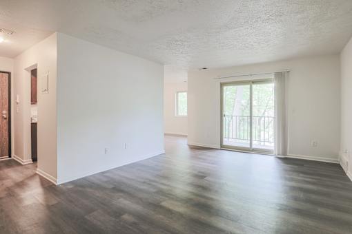 Living room at Muskegon Apartments | Lake Forest Apartments in Muskegon, MI