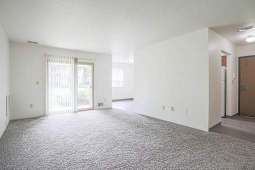 Living room at Muskegon Apartments | Lake Forest Apartments in Muskegon, MI