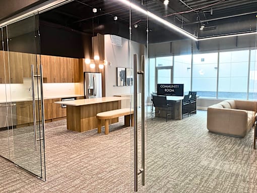 Resident clubhouse room in Royal Oak Apartments | Main Living Apartments in Royal Oak MI