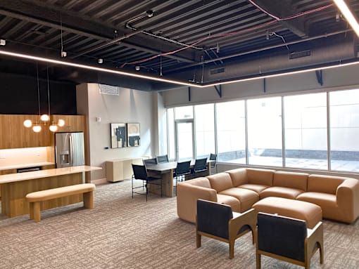 Resident clubhouse room in Royal Oak Apartments | Main Living Apartments in Royal Oak MI