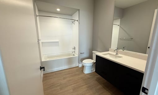 Bathroom at Royal Oaks Apartments | Main Living Apartments in Royal Oak, MI