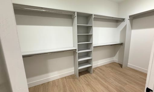 Spacious closets at Royal Oaks Apartments | Main Living Apartments in Royal Oak, MI
