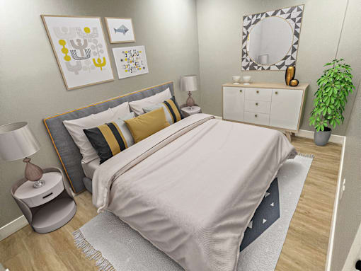 Spacious bedroom in Royal Oak Apartments | Main Living Apartments in Royal Oak MI