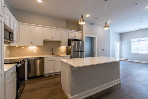 Kitchen at Haslett MI Apartments | Newton Place Apartments in Haslett, MI