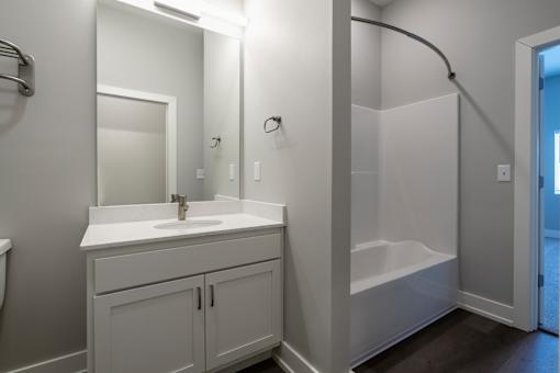 Bathroom at Haslett MI Apartments | Newton Place Apartments in Haslett, MI
