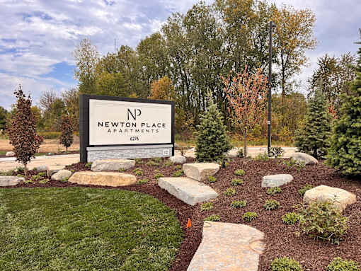 Exterior at apartments in Haslett, Michigan | Newton Place Apartments in Haslett MI