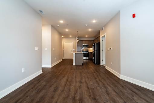 Spacious living room at Haslett MI Apartments | Newton Place Apartments in Haslett, MI