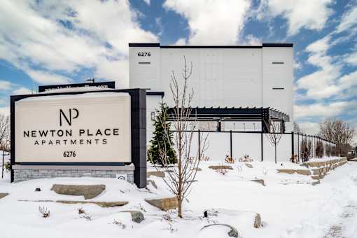 Exterior at apartments in Haslett, Michigan | Newton Place Apartments in Haslett MI