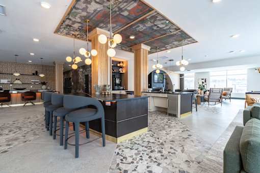 Resident clubhouse at Haslett MI Apartments | Newton Place Apartments in Haslett, MI