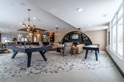 Resident clubhouse at Haslett MI Apartments | Newton Place Apartments in Haslett, MI