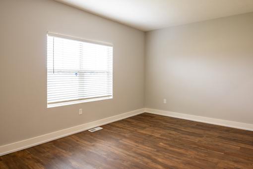Spacious bedroom at the Quarry Apartments in DeWitt Michigan