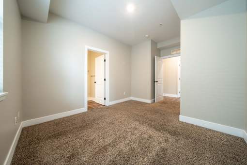 Bedroom at Apartments in Grand Rapids | Trowbridge Flats Apartments Grand Rapids MI