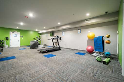Fitness Center at Apartments in Grand Rapids | Trowbridge Flats Apartments Grand Rapids MI