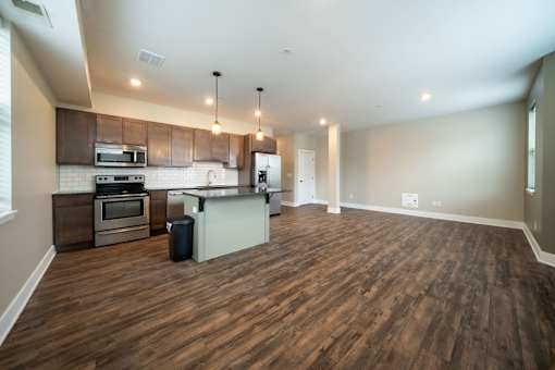 Kitchen at Apartments in Grand Rapids | Trowbridge Flats Apartments Grand Rapids MI