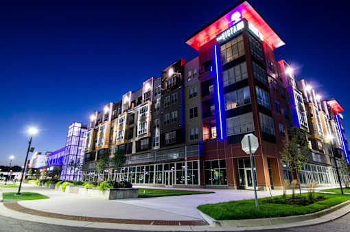 Exterior Vista at the Heights Apartments Near Eastwood Towne Center