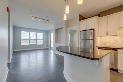 Kitchen Vista at the Heights of Eastwood Apartments near Eastwood Towne Center