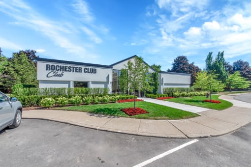 Property Signage at Rochester Club Apartments - Rochester, MI, Rochester Hills