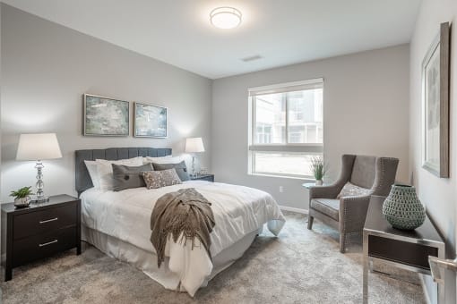 Spacious Bedrooms