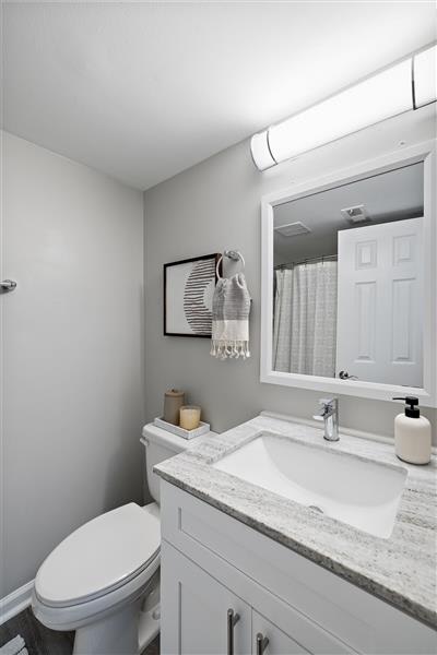Vanity Lights at Residences at Grand Blanc Apartments - Grand Blanc, MI, Michigan
