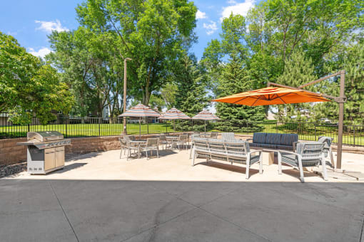 Patio Grilling Area
