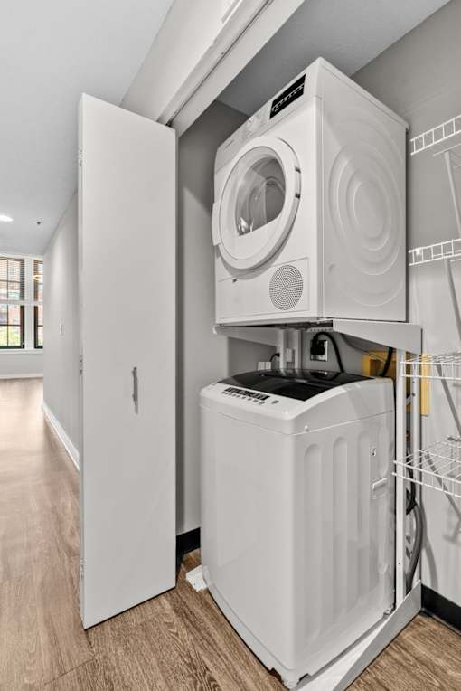 Stacked Washer/Dryer at The Cosmopolitan, St Paul, MN, Minnesota, 55101