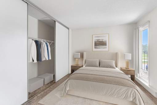 Willow Pond Apartments in Burnsville, MN Bedroom