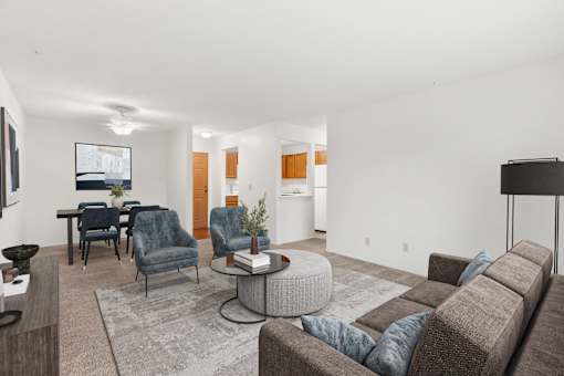 Willow Pond Apartments in Burnsville, MN Living Room