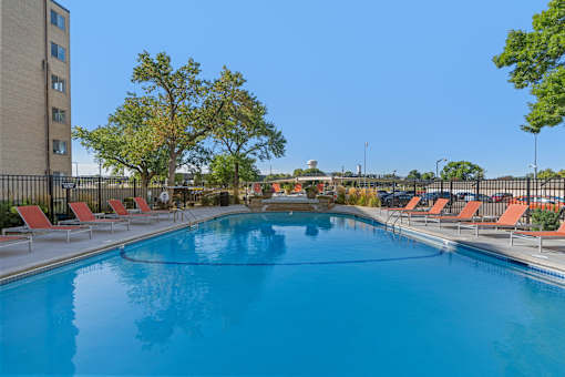 Outdoor Pool at Park Towers, St. Louis Park