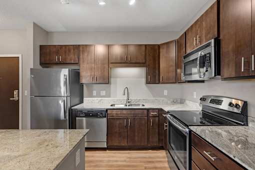 Kitchen at Gabella at Parkside, Apple Valley, Minnesota
