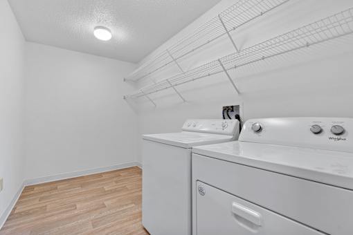 In-home laundry and laundry room at The Preserve at Commerce, Rogers, MN, 55374