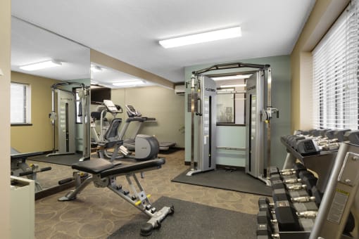 Two Level Fitness Center at Valley Pond, Apple Valley, MN