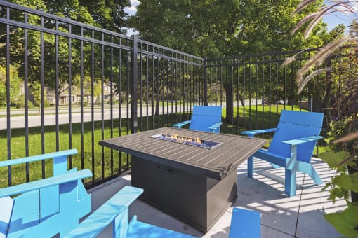 Eden Commons Outdoor Fire Table