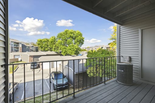 Large Balcony at Eden Commons, Minnesota