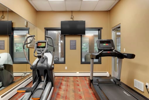 Cardio Machines at Hamline Terrace, Roseville, MN