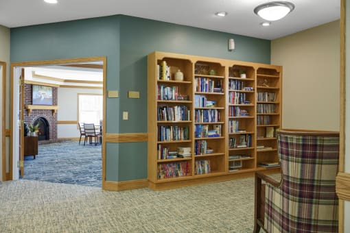 Bookshelf Reading Nook