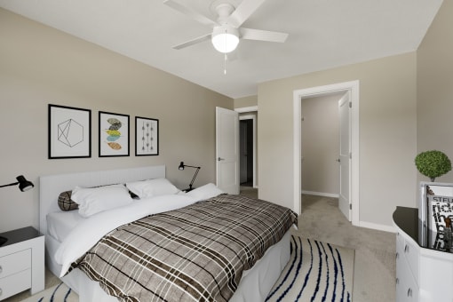 Bedroom With Closet at Hidden Valley, Savage, MN, 55378