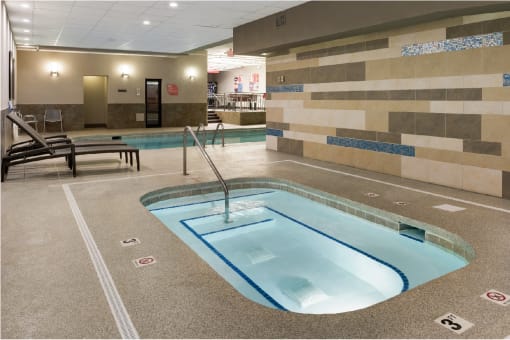 Hot Tub at Axon Green, Minneapolis, MN
