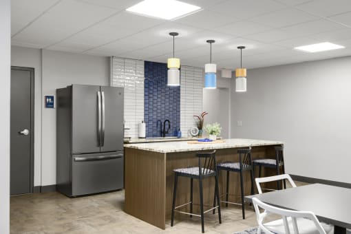 Island Kitchen at Medicine Lake Apartments, Minnesota, 55441