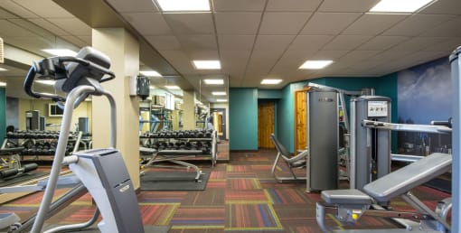  Fitness Center at Medicine Lake Apartments, Plymouth, Minnesota