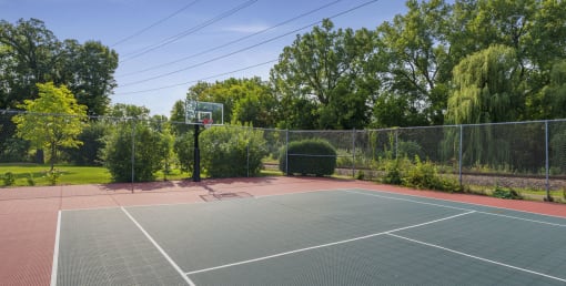 Multi-sport Court at Medicine Lake Apartments, Minnesota, 55441