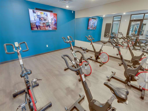 Spinning Studio at Gabella at Parkside, Apple Valley